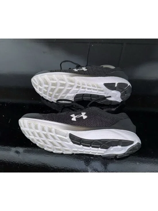 Under Armour Charged Escape 3 Womens Athletic Running Shoes Size 9.5 Black White - Picture 6 of 8